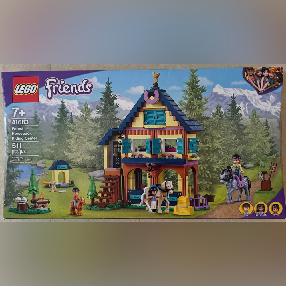Lego Friends Forest Horseback Riding Center #41683